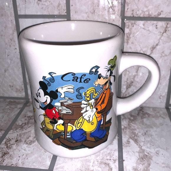 Disney Other - Disney Store Real Cool Jazz Cafe Mug Mickey Mouse, Minnie